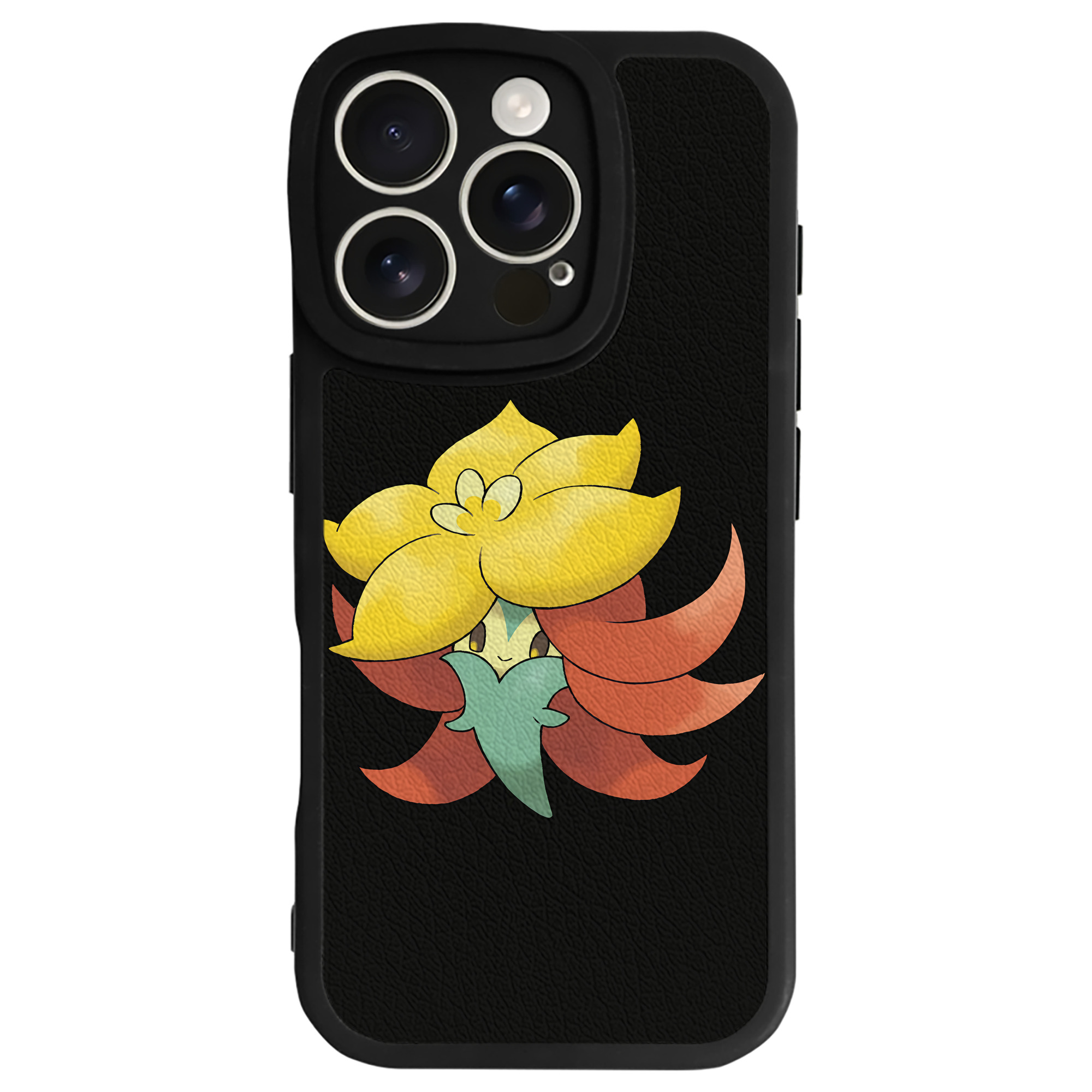 （画像用） ポケットモンスター Pokémon 【iPhone 16シリーズ対応】シリコンスマホケース（レザー調） 材質：シリコン